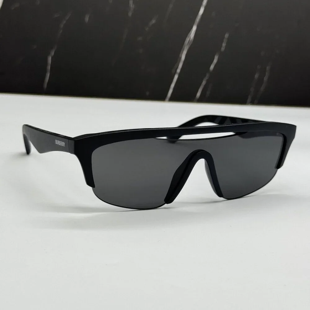 NEW BURBERRY BE4460U 3464/87 UNISEX SHIELD SUNGLASSES BURBERRY BE4460U 346487